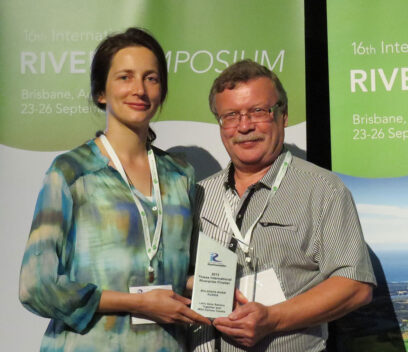 Leila Loder and Sergei Vakhrin are recognized with the 2013 RiverPrize