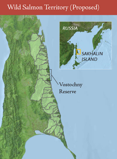 Proposed Wild Salmon Territory, Sakhalin, Russia