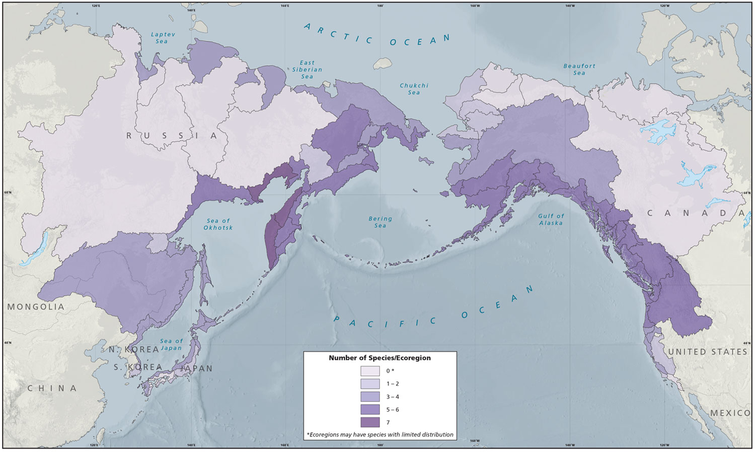 Salmon Diversity by Ecoregion
