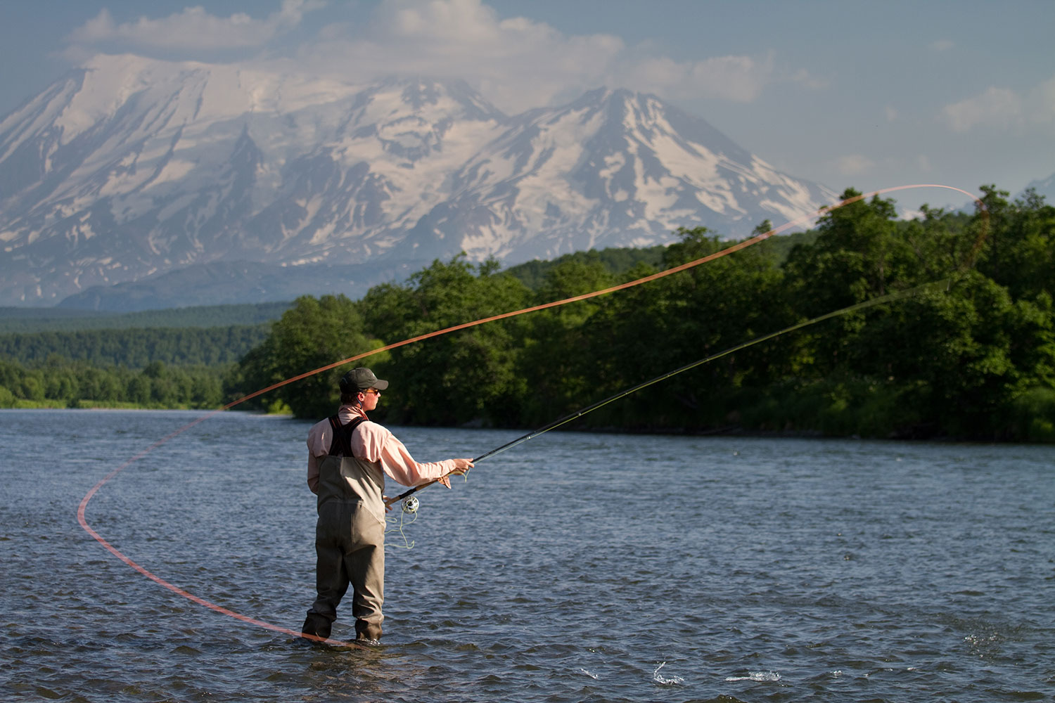Fishing in Kamchatka