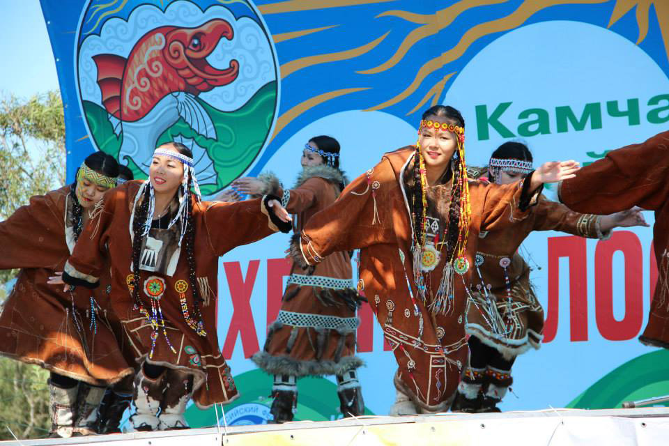 Kamchatka's traditional music and dance at Salmon Festival