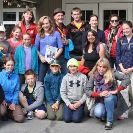 WSC staff and Trailside Discovery Camp participants during the International Conservation Education Exchange