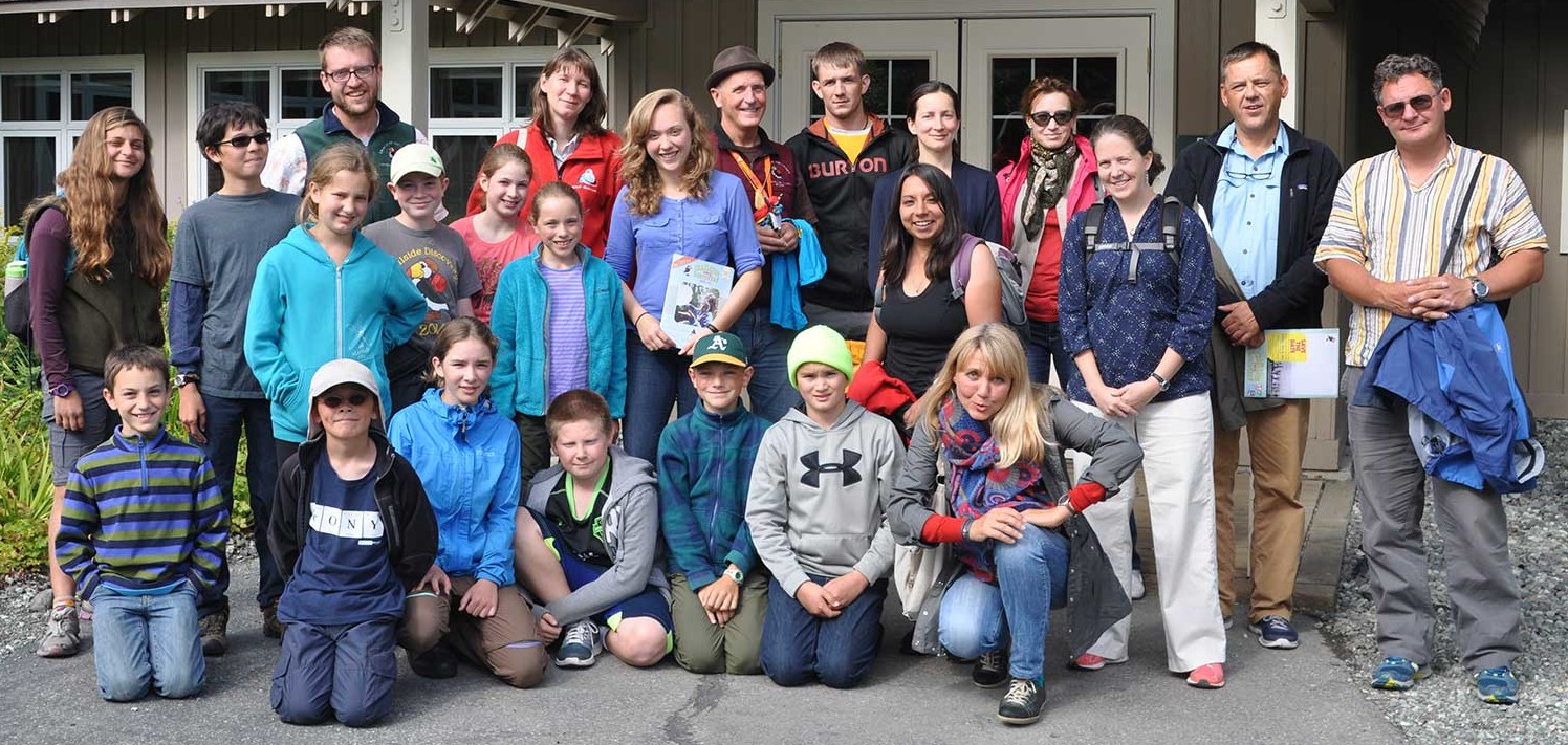 WSC staff and Trailside Discovery Camp participants during the International Conservation Education Exchange
